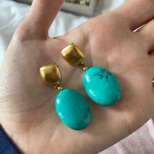 Turquoise earrings